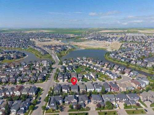 809 Canoe Green Sw, Airdrie, AB - Outdoor With View