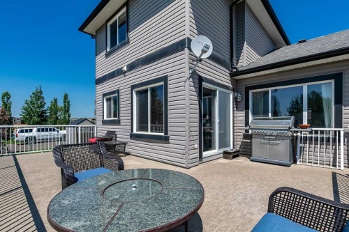13 Dain Place Nw, Langdon, AB - Outdoor With Deck Patio Veranda