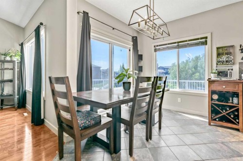 13 Dain Place Nw, Langdon, AB - Indoor Photo Showing Dining Room