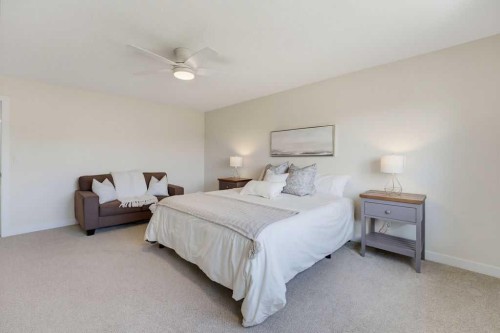136 Sunrise Common, Cochrane, AB - Indoor Photo Showing Bedroom