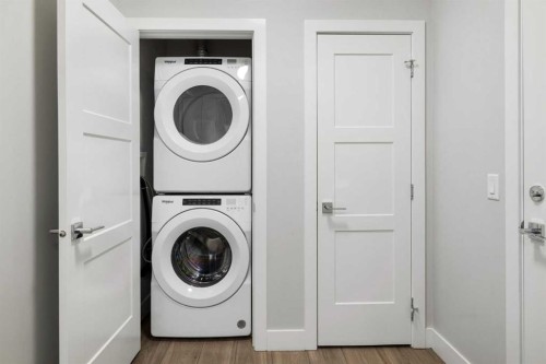 219-8355 19 Avenue Sw, Calgary, AB - Indoor Photo Showing Laundry Room