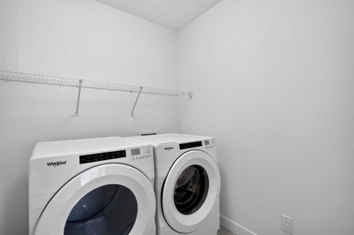48 Willow Green Sw, Airdrie, AB - Indoor Photo Showing Laundry Room
