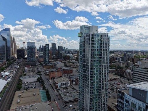 908-901 10 Avenue Sw, Calgary, AB - Outdoor With View