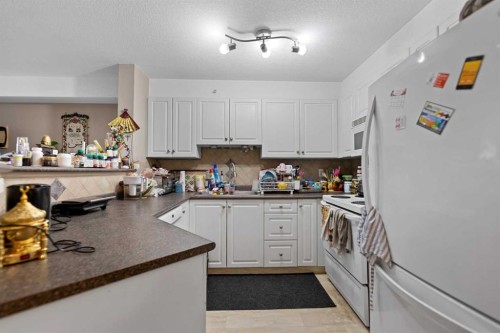 318-3000 Citadel Meadow Point Nw, Calgary, AB - Indoor Photo Showing Kitchen With Double Sink