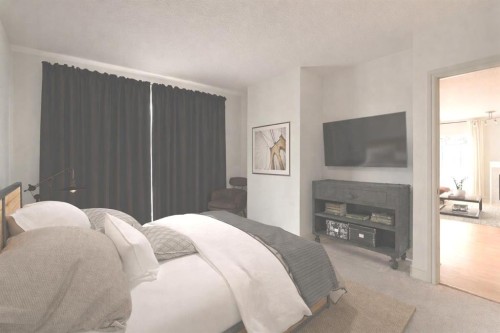 604-920 5 Avenue Sw, Calgary, AB - Indoor Photo Showing Bedroom