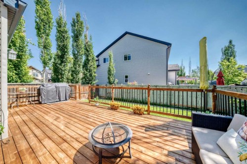 279 Copperpond Circle Se, Calgary, AB - Outdoor With Deck Patio Veranda With Exterior