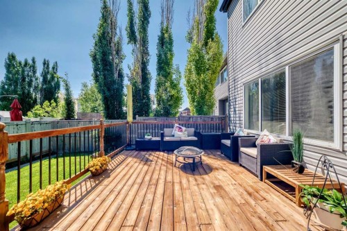 279 Copperpond Circle Se, Calgary, AB - Outdoor With Deck Patio Veranda With Exterior