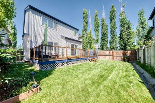 279 Copperpond Circle Se, Calgary, AB - Outdoor With Deck Patio Veranda