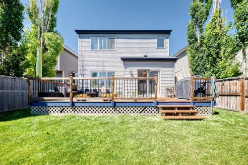 279 Copperpond Circle Se, Calgary, AB - Outdoor With Deck Patio Veranda With Exterior