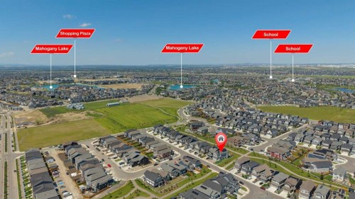 168 Magnolia Manor Se, Calgary, AB -  With View