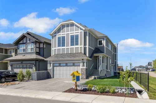 168 Magnolia Manor Se, Calgary, AB - Outdoor With Facade