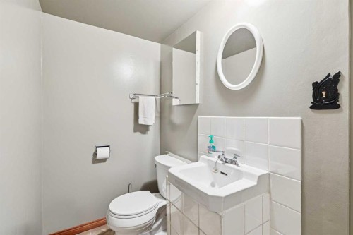 1219 Renfrew Drive Ne, Calgary, AB - Indoor Photo Showing Bathroom