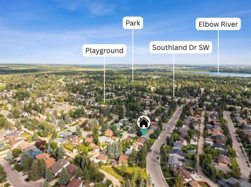10619 Oakmoor Way Sw, Calgary, AB - Outdoor With View