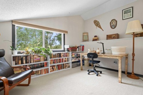 15 Lock Crescent, Okotoks, AB - Indoor Photo Showing Office