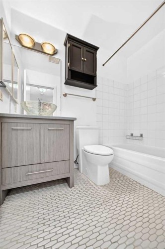 110-525 56 Avenue Sw, Calgary, AB - Indoor Photo Showing Bathroom