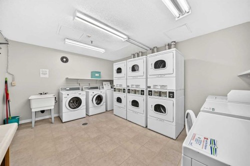 110-525 56 Avenue Sw, Calgary, AB - Indoor Photo Showing Laundry Room