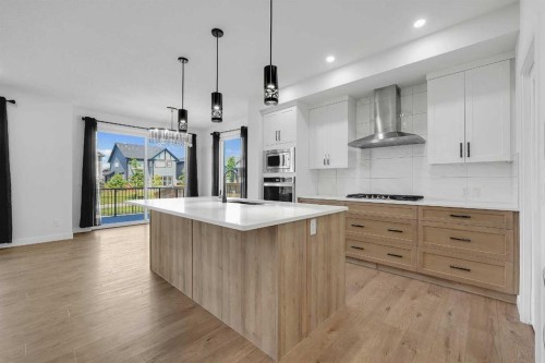 16 Legacy Glen Green Se, Calgary, AB - Indoor Photo Showing Kitchen With Upgraded Kitchen