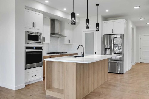 16 Legacy Glen Green Se, Calgary, AB - Indoor Photo Showing Kitchen With Upgraded Kitchen