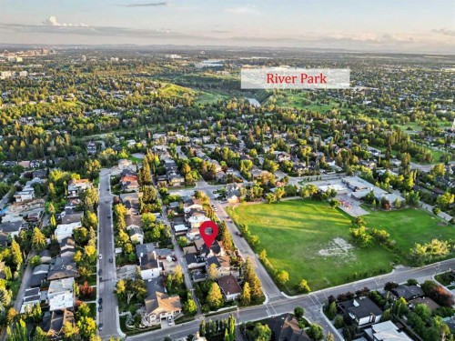 3614 10 Street Sw, Calgary, AB - Outdoor With View