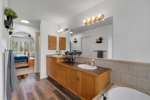 54 Thomas Street Nw, Langdon, AB - Indoor Photo Showing Bathroom