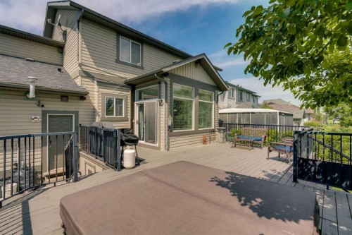 54 Thomas Street Nw, Langdon, AB - Outdoor With Deck Patio Veranda With Exterior