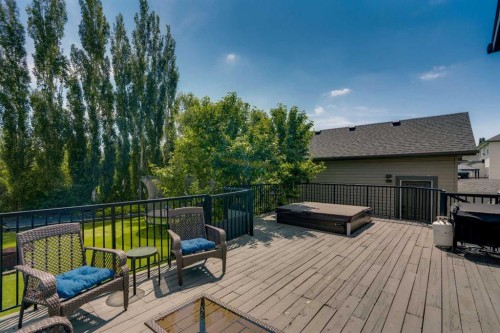 54 Thomas Street Nw, Langdon, AB - Outdoor With Deck Patio Veranda With Exterior