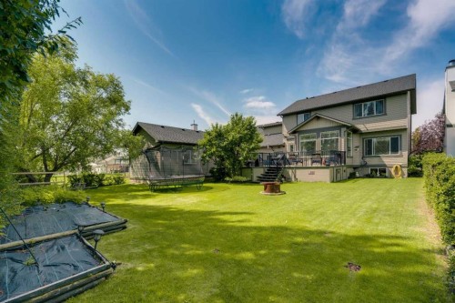 54 Thomas Street Nw, Langdon, AB - Outdoor With Deck Patio Veranda