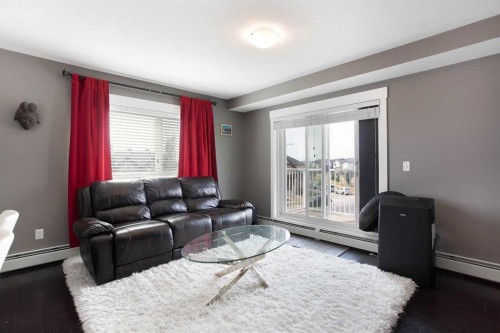 3302-302 Skyview Ranch Drive Ne, Calgary, AB - Indoor Photo Showing Living Room
