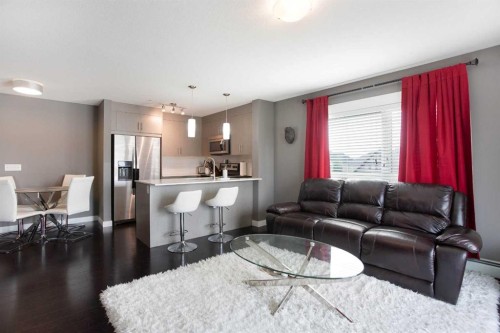 3302-302 Skyview Ranch Drive Ne, Calgary, AB - Indoor Photo Showing Living Room