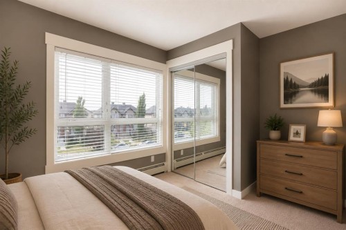 3302-302 Skyview Ranch Drive Ne, Calgary, AB - Indoor Photo Showing Bedroom