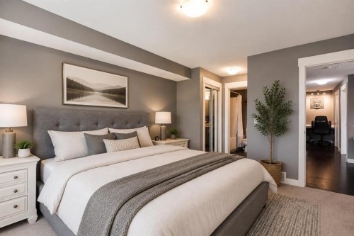 3302-302 Skyview Ranch Drive Ne, Calgary, AB - Indoor Photo Showing Bedroom
