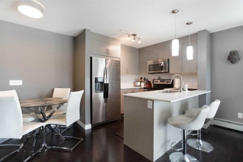 3302-302 Skyview Ranch Drive Ne, Calgary, AB - Indoor Photo Showing Kitchen With Upgraded Kitchen