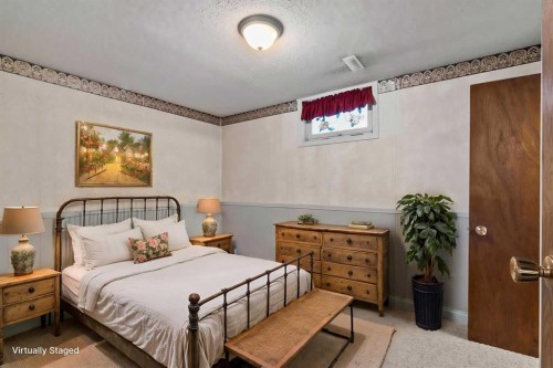 6832 Huntchester Road Ne, Calgary, AB - Indoor Photo Showing Bedroom