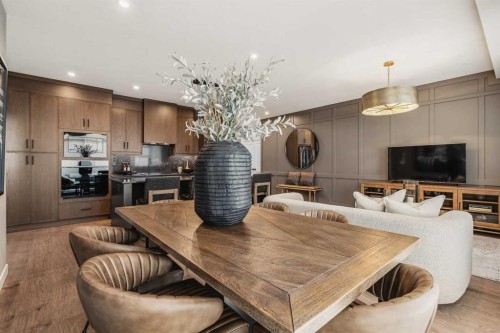 2303-55 Lucas Way Nw, Calgary, AB - Indoor Photo Showing Dining Room