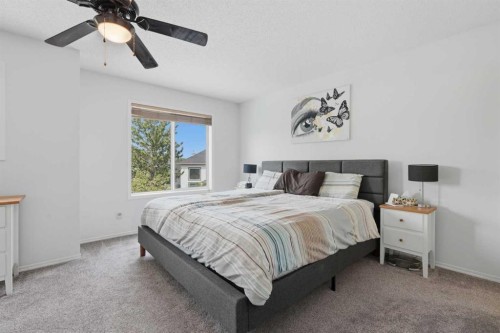 218 Bridlewood Place Sw, Calgary, AB - Indoor Photo Showing Bedroom