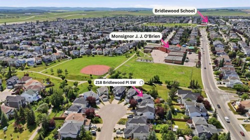 218 Bridlewood Place Sw, Calgary, AB - Outdoor With View
