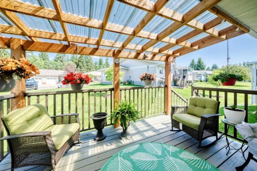 49-2821 Botterill Crescent, Red Deer, AB - Outdoor With Deck Patio Veranda With Exterior