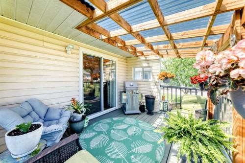 49-2821 Botterill Crescent, Red Deer, AB - Outdoor With Deck Patio Veranda With Exterior