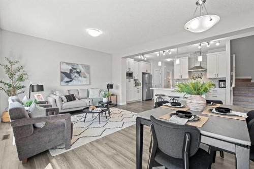 69 Carringvue Park Nw, Calgary, AB - Indoor Photo Showing Living Room