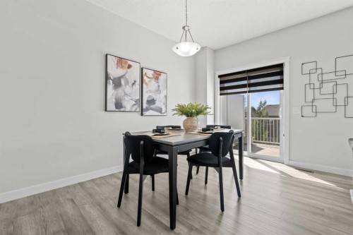 69 Carringvue Park Nw, Calgary, AB - Indoor Photo Showing Dining Room