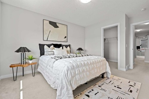 69 Carringvue Park Nw, Calgary, AB - Indoor Photo Showing Bedroom