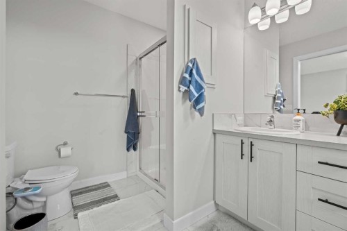69 Carringvue Park Nw, Calgary, AB - Indoor Photo Showing Bathroom