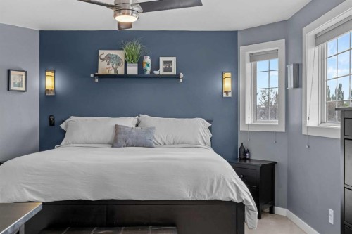 109 Hidden Valley Grove Nw, Calgary, AB - Indoor Photo Showing Bedroom
