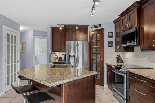 109 Hidden Valley Grove Nw, Calgary, AB - Indoor Photo Showing Kitchen With Upgraded Kitchen
