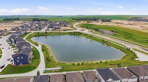 733 Windrow Manor Sw, Airdrie, AB - Outdoor With Body Of Water With View