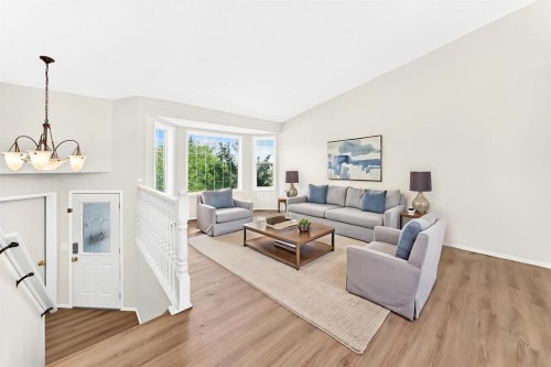 152 Harvest Park Terrace Ne, Calgary, AB - Indoor Photo Showing Living Room