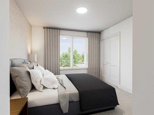 69 Mercado Lane Se, Calgary, AB - Indoor Photo Showing Bedroom