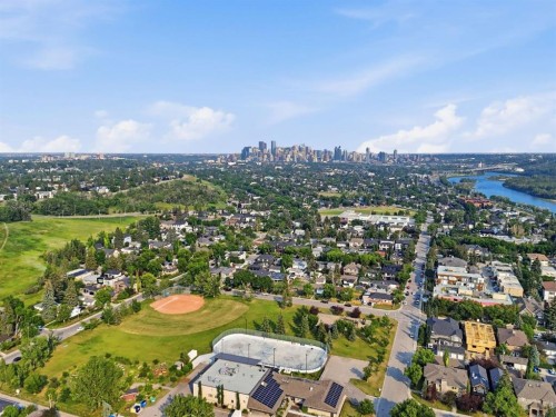 736 35 Street Nw, Calgary, AB - Outdoor With View