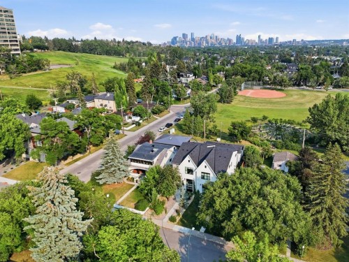 736 35 Street Nw, Calgary, AB - Outdoor With View