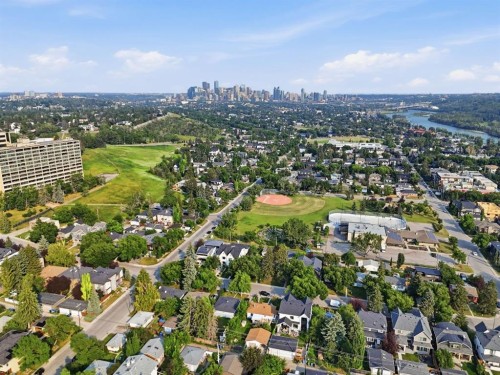 736 35 Street Nw, Calgary, AB - Outdoor With View